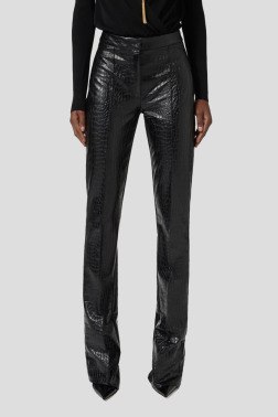 Кожаные брюки Elisabetta Franchi