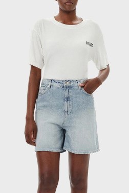 Джинсовые шорты Hugo Boss