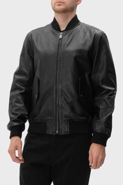 Кожаная куртка Trussardi