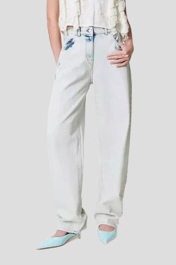 Джинсы бойфренд TWINSET