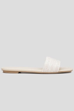 Шлепанцы без каблука Armani