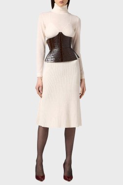 Вязаное платье Elisabetta Franchi