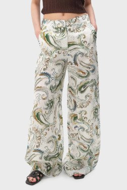 Широкие брюки Max Mara