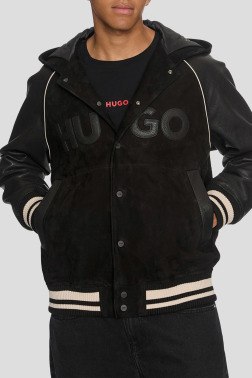 Кожаная куртка Hugo Boss