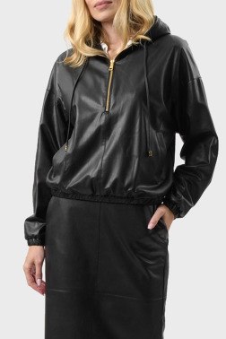 Кожаная куртка Elisabetta Franchi