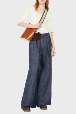 Широкие джинсы Max Mara