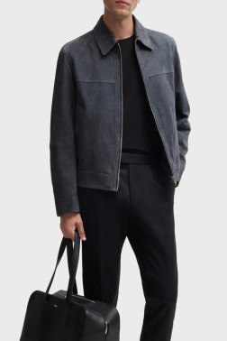 Кожаная куртка Hugo Boss