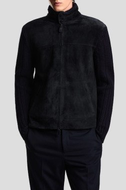 Кожаная куртка Armani