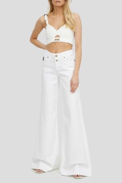 Широкие джинсы Versace