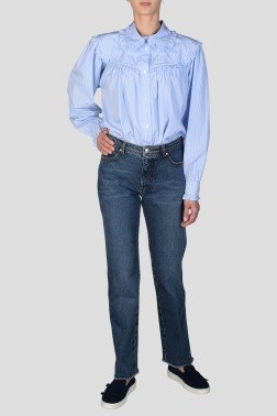 Широкие джинсы Alexa Chung