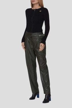 Кожаные брюки Iceberg