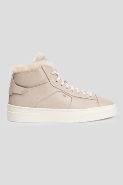 Ботинки на меху Santoni