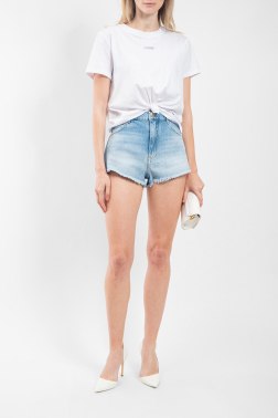 Джинсовые шорты Pinko