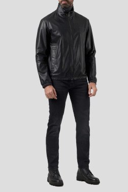 Кожаная куртка Armani