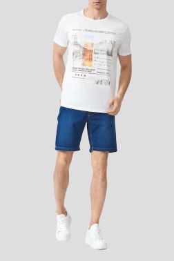 Джинсовые шорты Dirk Bikkembergs