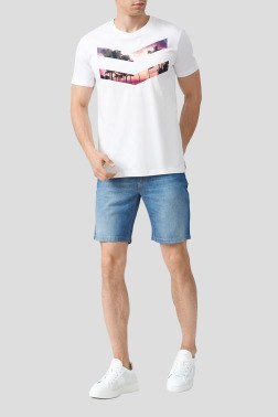 Джинсовые шорты Dirk Bikkembergs