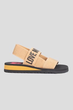 Босоножки без каблука Moschino