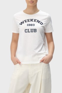 Женская футболка Max Mara