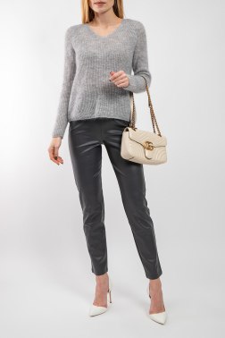 Кожаные брюки Max Mara