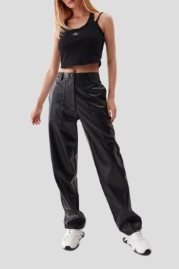 Кожаные брюки Calvin Klein