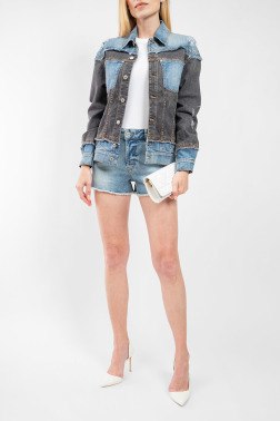 Джинсовая куртка Moschino