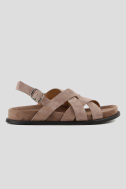Босоножки без каблука Le Berdes
