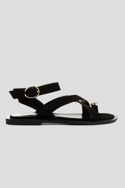 Босоножки без каблука Le Berdes