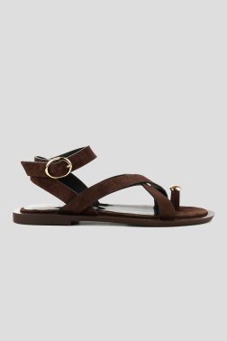 Босоножки без каблука Le Berdes