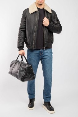 Кожаная куртка Moose Knuckles