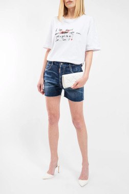 Джинсовые шорты Dsquared2
