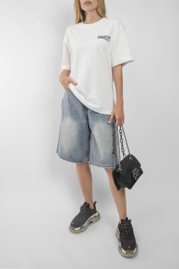 Джинсовые шорты Balenciaga