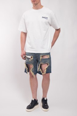 Джинсовые шорты Balenciaga