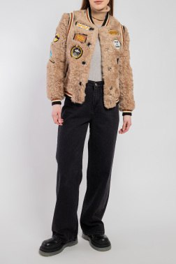 Одежда с мехом Coach