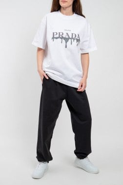 Женская футболка Prada