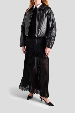 Кожаная куртка Hugo Boss