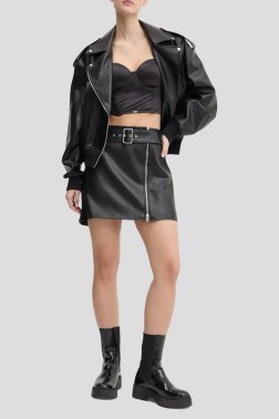 Кожаная куртка Hugo Boss