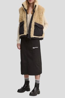 Одежда с мехом Hugo Boss
