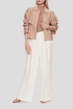 Кожаная куртка Donna Karan