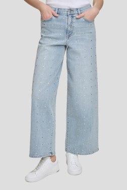 Широкие джинсы Donna Karan