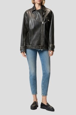 Кожаная куртка Pinko