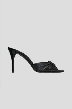 Шлепанцы на каблуке Yves Saint Laurent