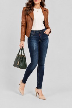 Джинсы скинни Dsquared2
