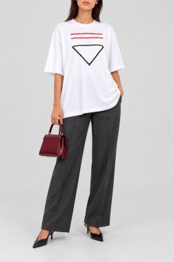 Женская футболка Prada