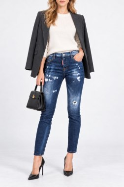 Джинсы скинни Dsquared2