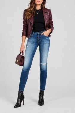 Джинсы скинни Dsquared2