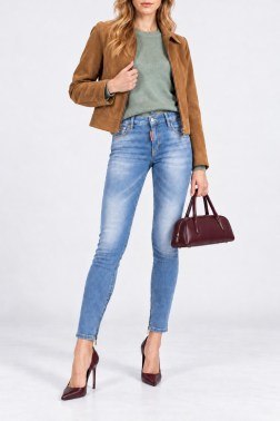 Джинсы скинни Dsquared2