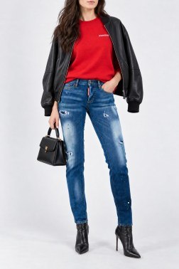 Джинсы скинни Dsquared2