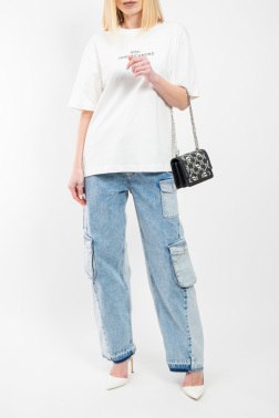 Прямые джинсы Moschino