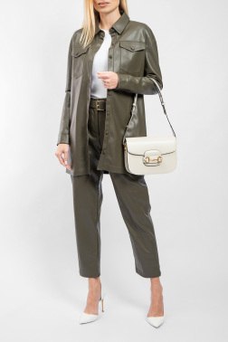 Кожаные брюки Kocca