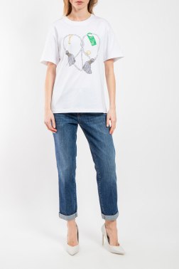 Женская футболка Moschino